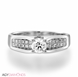 Picture of 0.58 Total Carat Designer Engagement Round Diamond Ring