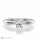 Picture of 0.30 Total Carat Solitaire Engagement Round Diamond Ring