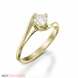 Picture of 0.40 Total Carat Solitaire Engagement Round Diamond Ring