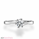 Picture of 0.30 Total Carat Solitaire Engagement Round Diamond Ring