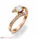 Picture of 0.60 Total Carat Designer Engagement Round Diamond Ring