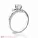 Picture of 0.60 Total Carat Designer Engagement Round Diamond Ring