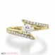 Picture of 0.45 Total Carat Designer Engagement Round Diamond Ring