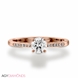 Picture of 0.56 Total Carat Classic Engagement Round Diamond Ring