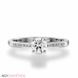 Picture of 0.66 Total Carat Classic Engagement Round Diamond Ring