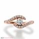 Picture of 0.44 Total Carat Designer Engagement Round Diamond Ring