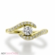 Picture of 0.44 Total Carat Designer Engagement Round Diamond Ring