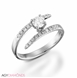 Picture of 2.20 Total Carat Designer Engagement Round Diamond Ring