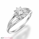 Picture of 0.33 Total Carat Classic Engagement Round Diamond Ring