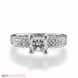 Picture of 1.70 Total Carat Designer Engagement Princess Diamond Ring