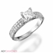 Picture of 2.20 Total Carat Designer Engagement Princess Diamond Ring