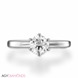 Picture of 0.70 Total Carat Solitaire Engagement Round Diamond Ring