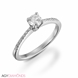 Picture of 0.58 Total Carat Classic Engagement Round Diamond Ring