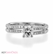 Picture of 0.50 Total Carat Designer Engagement Round Diamond Ring