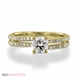 Picture of 0.50 Total Carat Designer Engagement Round Diamond Ring