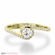 Picture of 0.38 Total Carat Classic Engagement Round Diamond Ring