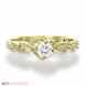 Picture of 0.32 Total Carat Designer Engagement Round Diamond Ring