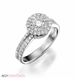 Picture of 0.80 Total Carat Masterworks Engagement Round Diamond Ring