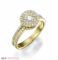 Picture of 0.60 Total Carat Masterworks Engagement Round Diamond Ring