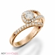 Picture of 0.62 Total Carat Designer Engagement Round Diamond Ring