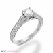 Picture of 1.50 Total Carat Masterworks Engagement Round Diamond Ring