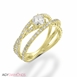 Picture of 1.10 Total Carat Masterworks Engagement Round Diamond Ring