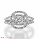 Picture of 0.92 Total Carat Classic Engagement Round Diamond Ring