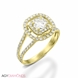 Picture of 0.92 Total Carat Classic Engagement Round Diamond Ring