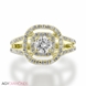 Picture of 0.92 Total Carat Classic Engagement Round Diamond Ring