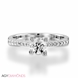 Picture of 0.54 Total Carat Classic Engagement Round Diamond Ring