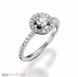 Picture of 0.59 Total Carat Classic Engagement Round Diamond Ring