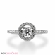 Picture of 0.69 Total Carat Classic Engagement Round Diamond Ring