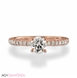 Picture of 0.41 Total Carat Classic Engagement Round Diamond Ring