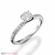 Picture of 0.41 Total Carat Classic Engagement Round Diamond Ring