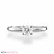 Picture of 0.90 Total Carat Solitaire Engagement Round Diamond Ring