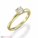 Picture of 0.50 Total Carat Solitaire Engagement Round Diamond Ring