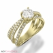 Picture of 1.54 Total Carat Masterworks Engagement Round Diamond Ring