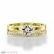 Picture of 0.32 Total Carat Designer Engagement Round Diamond Ring