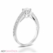 Picture of 0.68 Total Carat Classic Engagement Round Diamond Ring