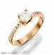 Picture of 0.47 Total Carat Classic Engagement Round Diamond Ring