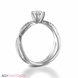 Picture of 0.54 Total Carat Classic Engagement Round Diamond Ring