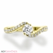 Picture of 0.53 Total Carat Classic Engagement Round Diamond Ring