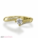 Picture of 0.40 Total Carat Classic Engagement Round Diamond Ring