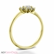 Picture of 0.40 Total Carat Floral Engagement Round Diamond Ring